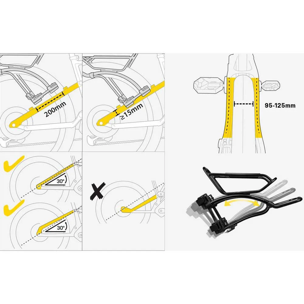 Topeak Tetrarack M2l Hinterer Gepäckträger, Black, One Size Topeak Tetrarack M2l Hinterer Gepäckträger, Black, One Size