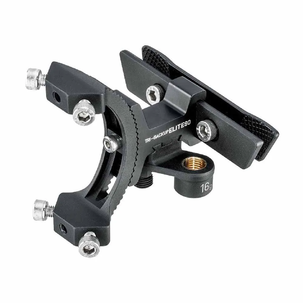 Topeak Tri-backup Elite 90 Flaschenhalter, Black, One Size Topeak Tri-backup Elite 90 Flaschenhalter, Black, One Size