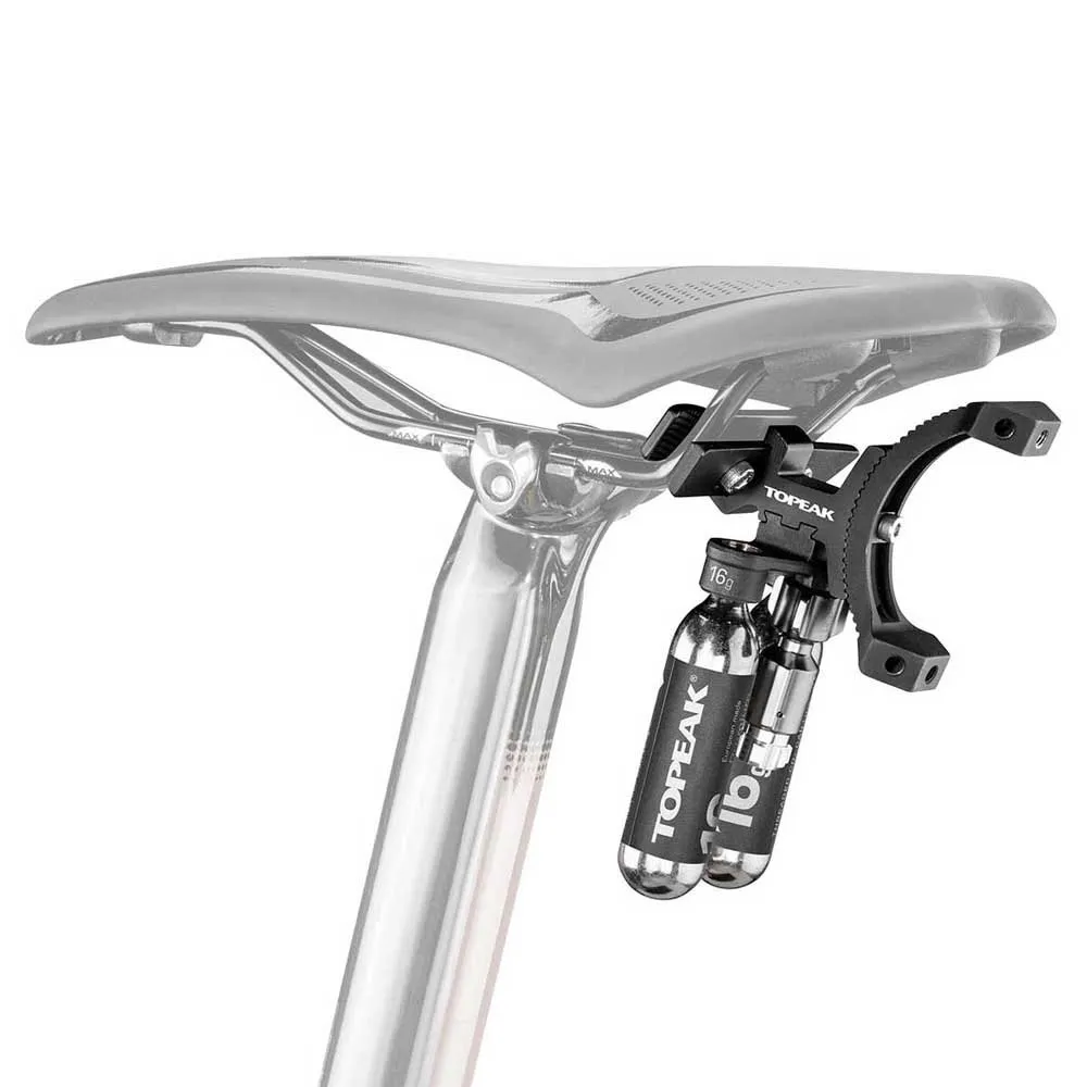 Topeak Tri-backup Elite Flaschenhalter, Black, One Size Topeak Tri-backup Elite Flaschenhalter, Black, One Size