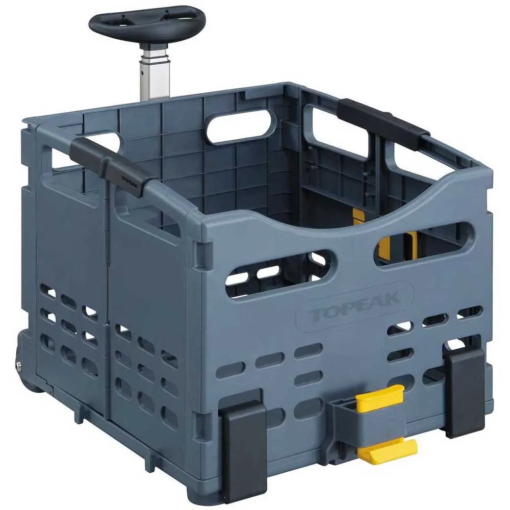 Topeak Trolleytote Folding Mtx Rear Korb, Black, One Size Topeak Trolleytote Folding Mtx Rear Korb, Black, One Size