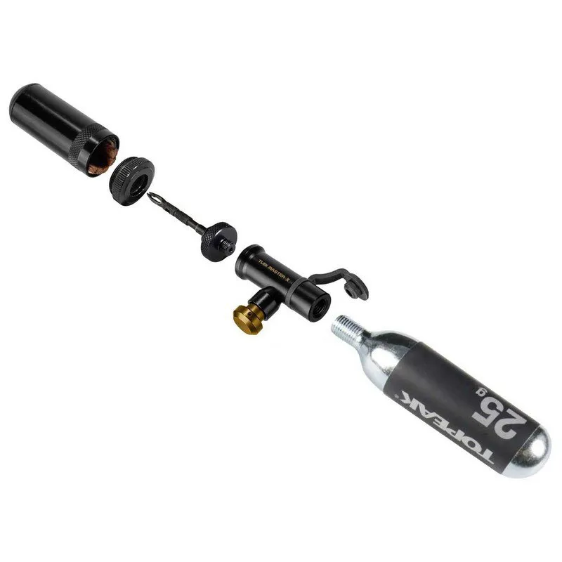 Topeak Tubi Master X Pumpe, Black, One Size Topeak Tubi Master X Pumpe, Black, One Size