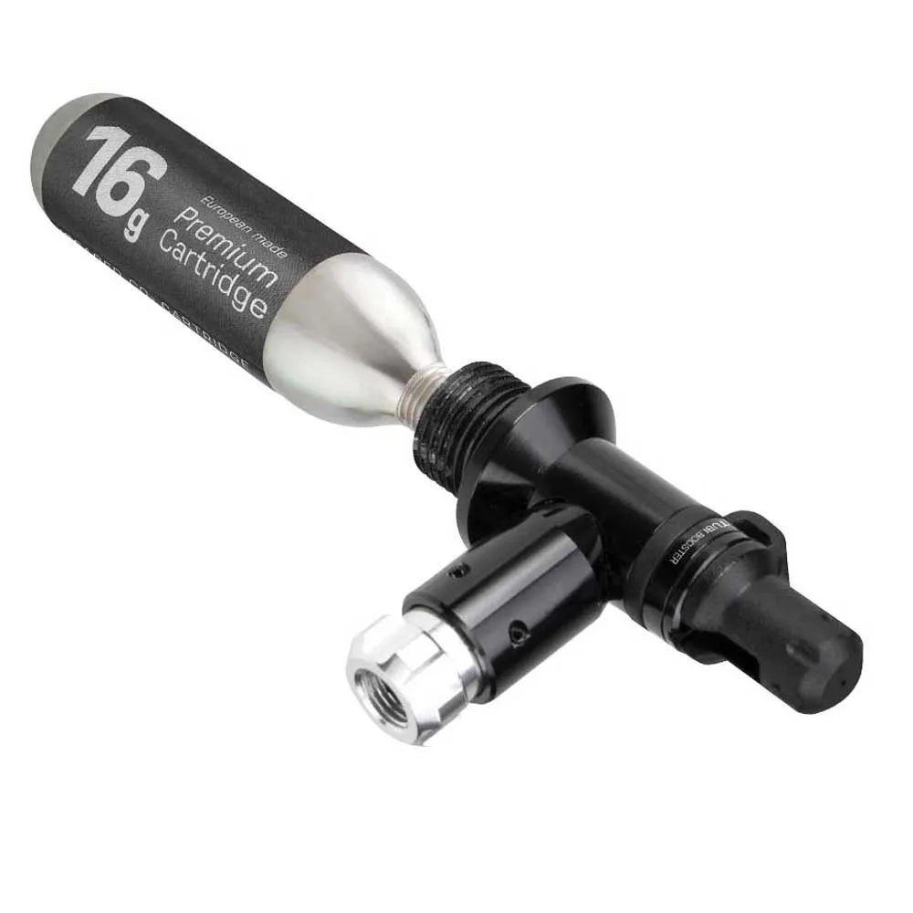 Topeak Tubibooster Pumpe, Chrome, One Size Topeak Tubibooster Pumpe, Chrome, One Size