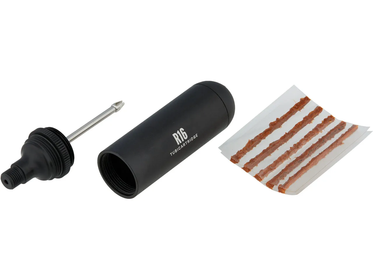 Topeak TubiCartridge R16 Tubeless-Reparaturset, Schwarz, one_size Topeak TubiCartridge R16 Tubeless-Reparaturset, Schwarz, one_size