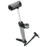 Topeak Turbo Morph G Standpumpe, Black / silver, 160psi
