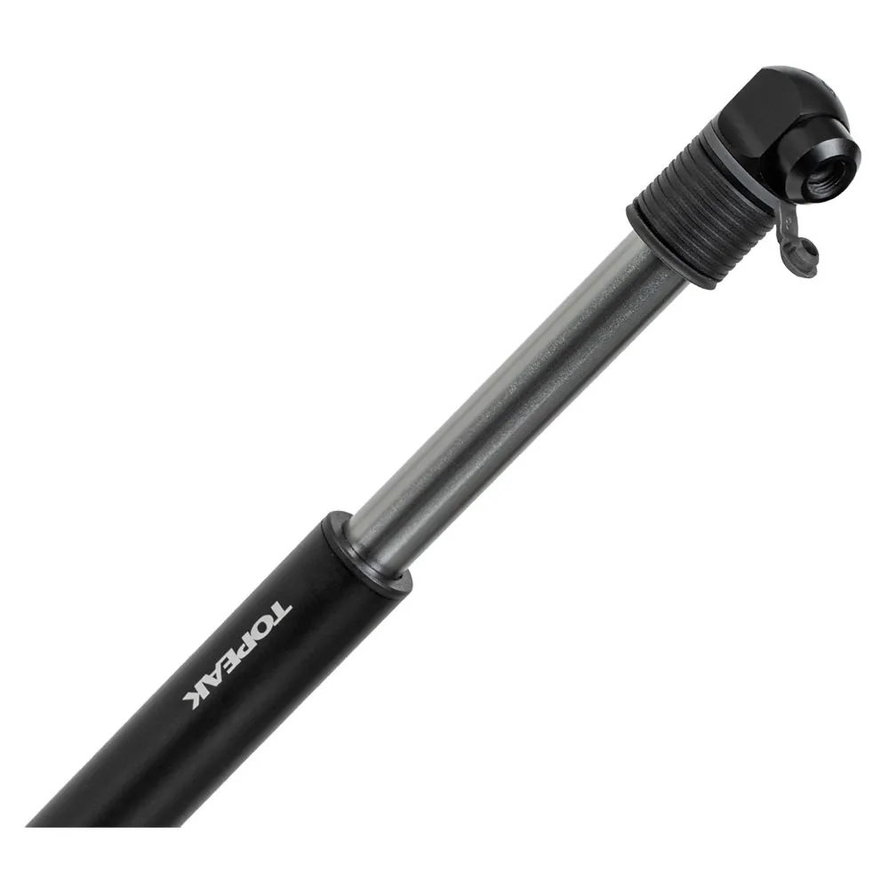 Topeak Two Timer XT 3-in-1 Minipumpe mit CO2-Inflator und Tubeless-Kit, Black, One Size