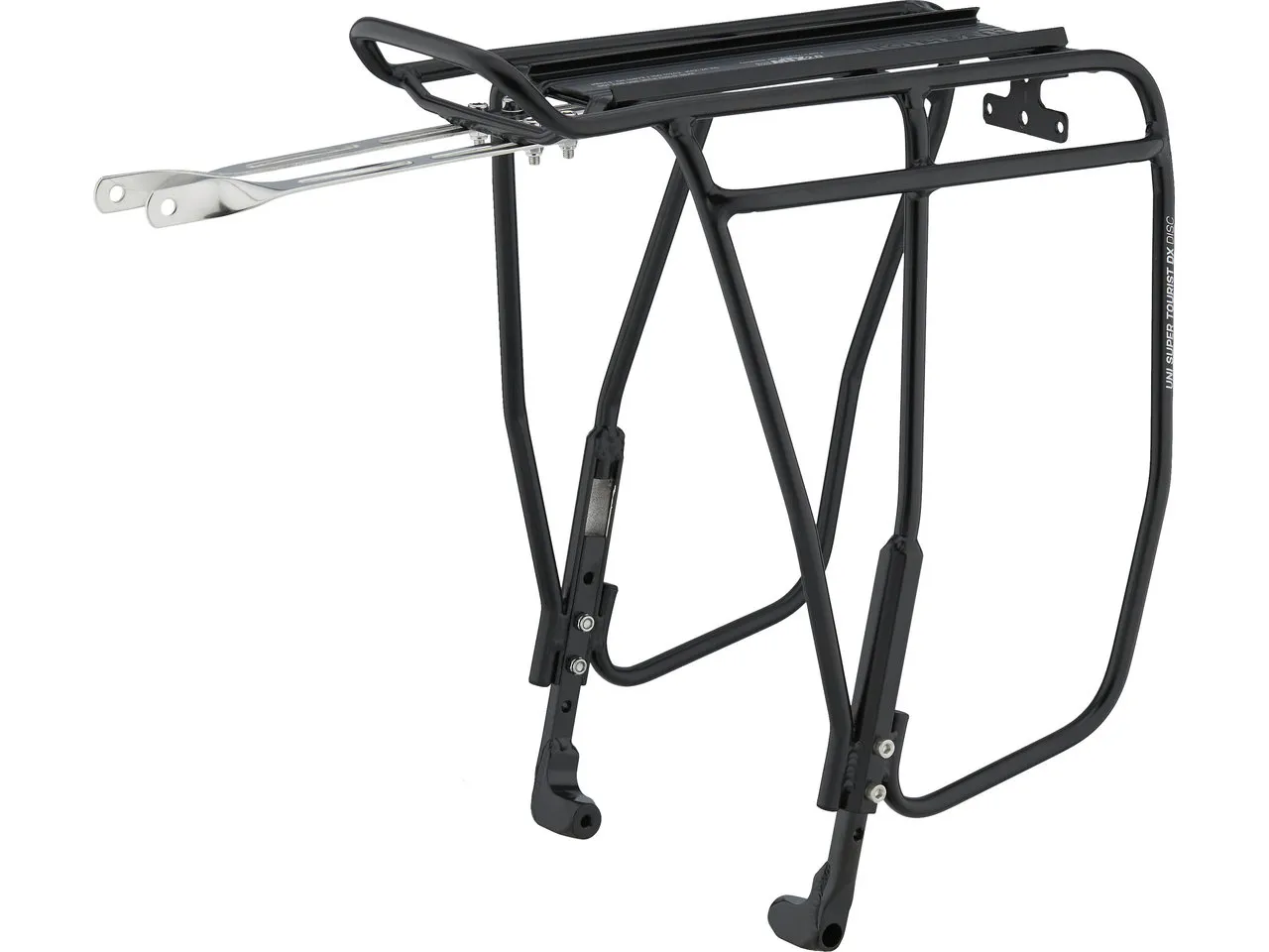 Topeak Uni Super Tourist DX Disc Gepäckträger, Schwarz, 24"-29" Topeak Uni Super Tourist DX Disc Gepäckträger, Schwarz, 24"-29"