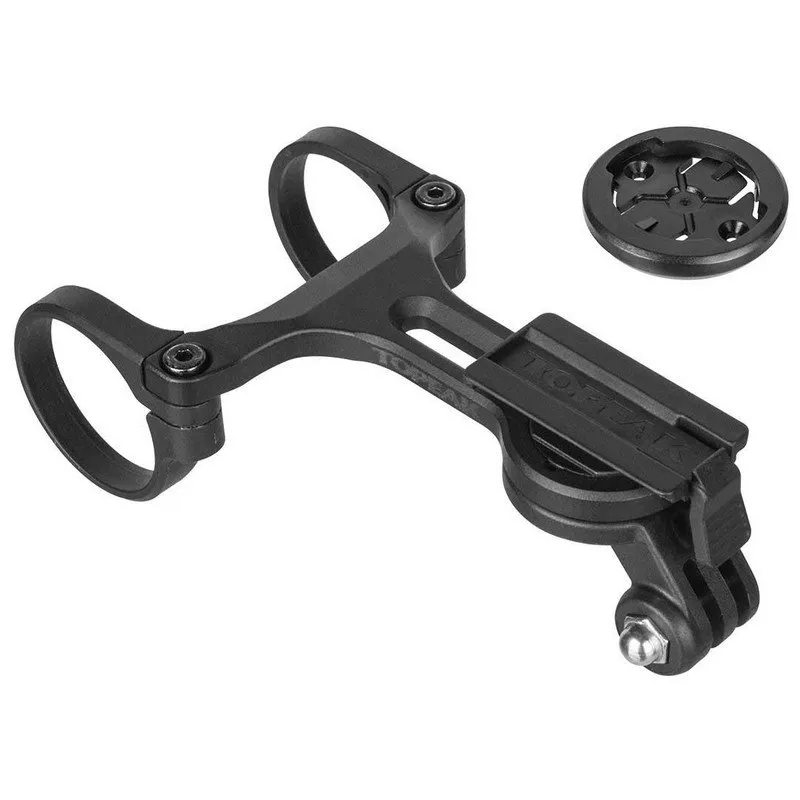 Topeak Utf Multi-mount 25.5-31.8 Mm Fahrradcomputerhalterung, Black, One Size