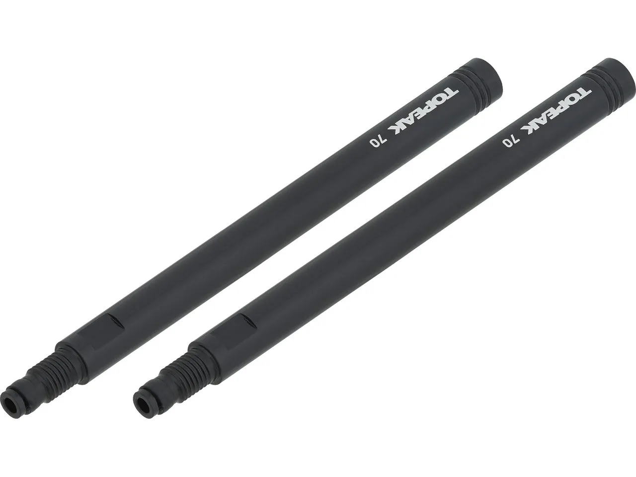 Topeak Valve Extender Ventilverlängerung - 2er Set, Schwarz, 40mm Topeak Valve Extender Ventilverlängerung - 2er Set, Schwarz, 40mm