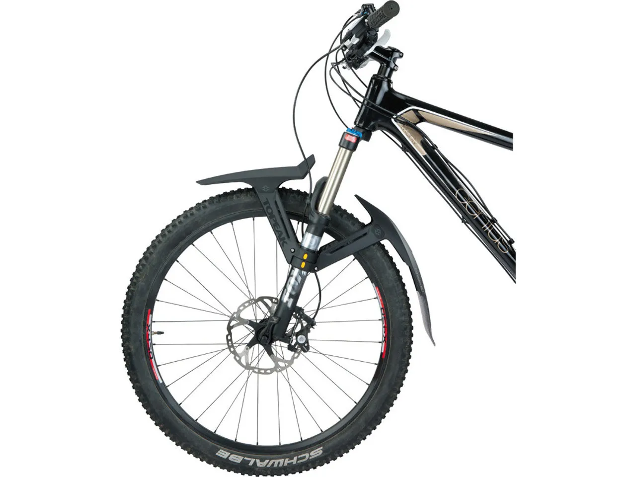 Topeak VR-Schutzblech DeFender XC1 für 26" - 29", Schwarz, 26"-29" Topeak VR-Schutzblech DeFender XC1 für 26" - 29", Schwarz, 26"-29"