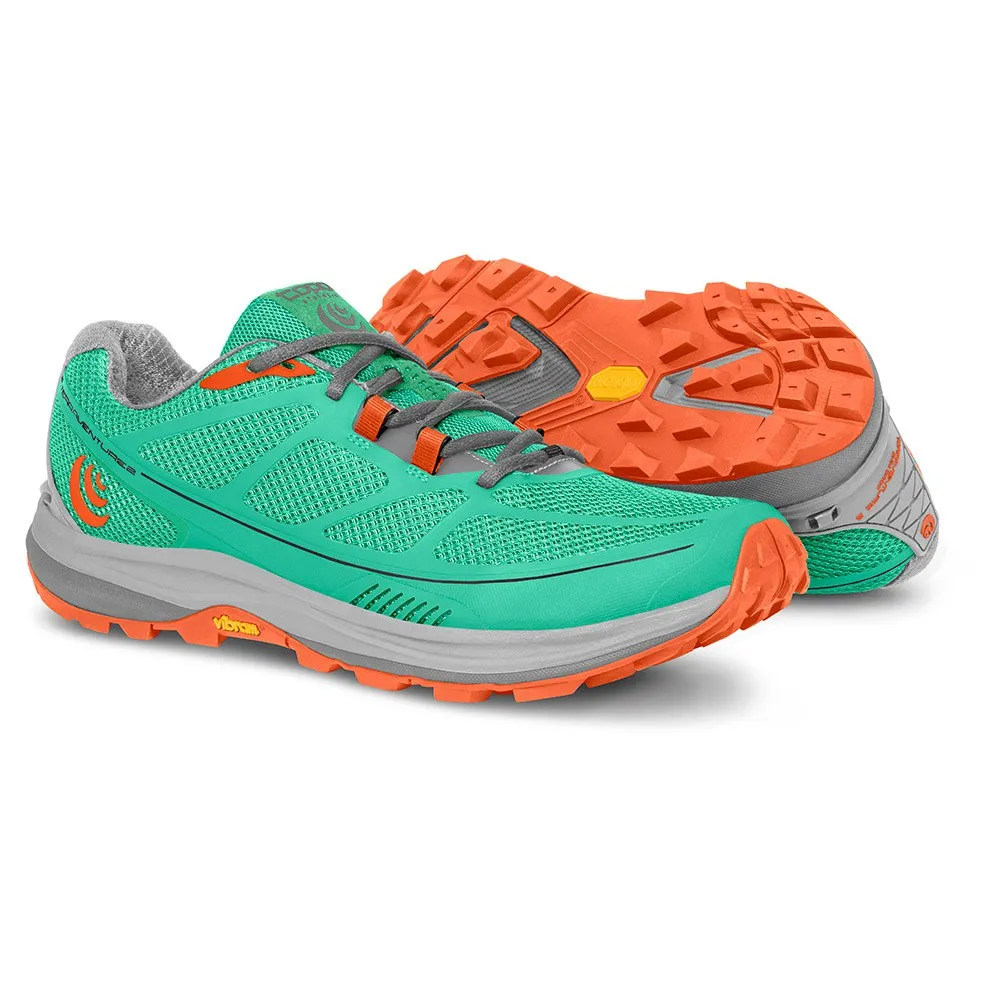 Topo Athletic Terraventure 2 Trailrunning-schuhe female, Mint / tangerine Topo Athletic Terraventure 2 Trailrunning-schuhe female, Mint / tangerine