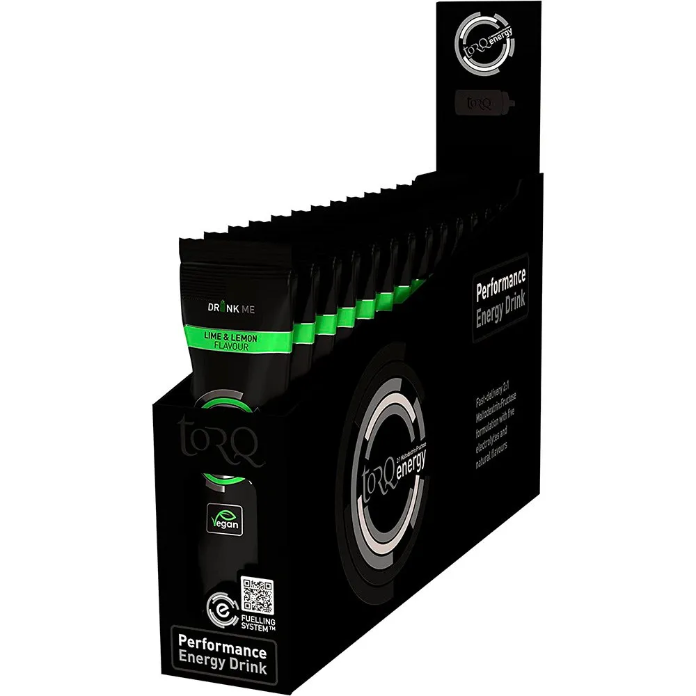 Torq Energy-drink Einzeldosis-box Zitrone 33g 15 Einheiten, One size Torq Energy-drink Einzeldosis-box Zitrone 33g 15 Einheiten, One size