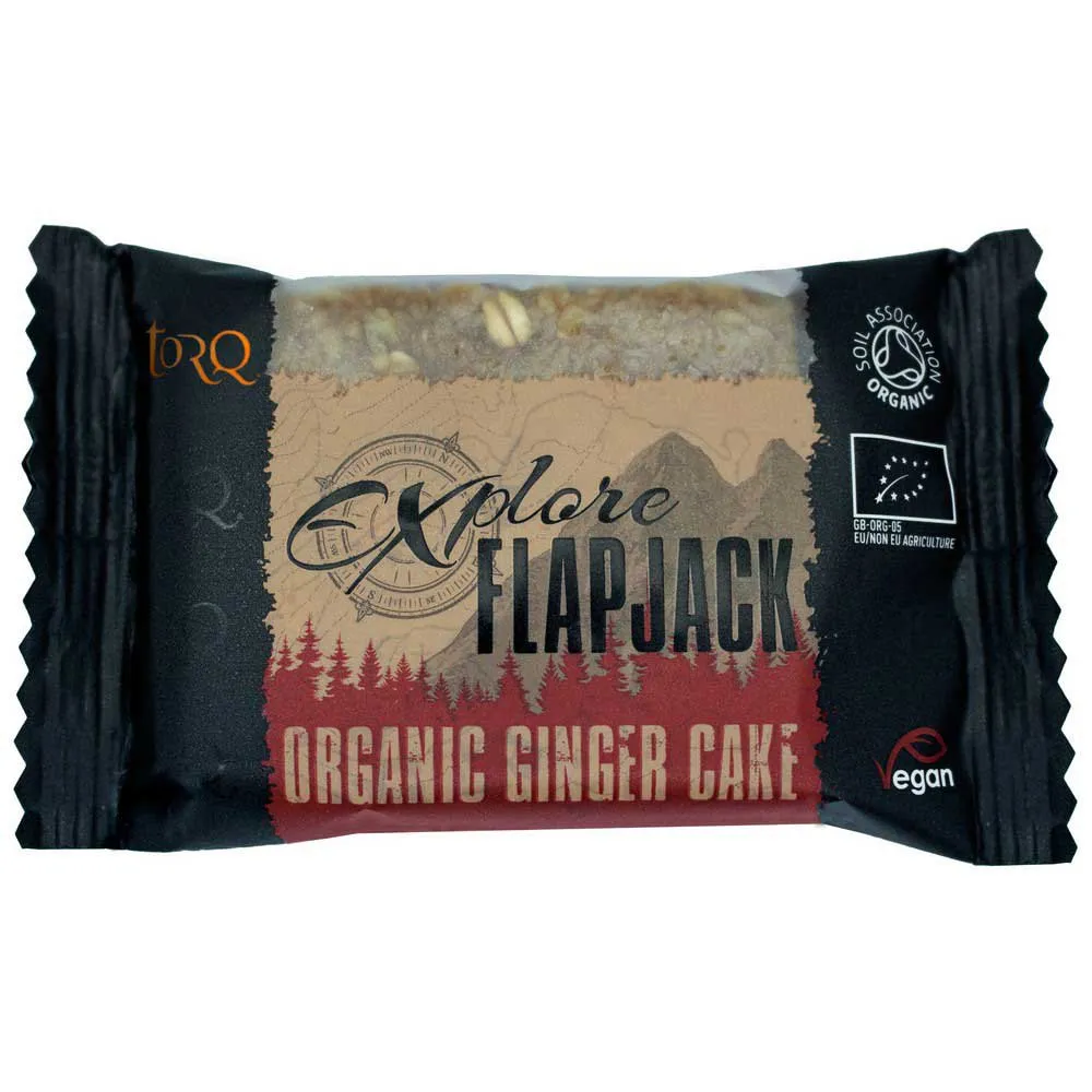 Torq Entdecke Die Box Mit Flapjack Bio-energieriegeln Ingwer-kuchen 65g 20 Einheiten, Black, One Size Torq Entdecke Die Box Mit Flapjack Bio-energieriegeln Ingwer-kuchen 65g 20 Einheiten, Black, One Size
