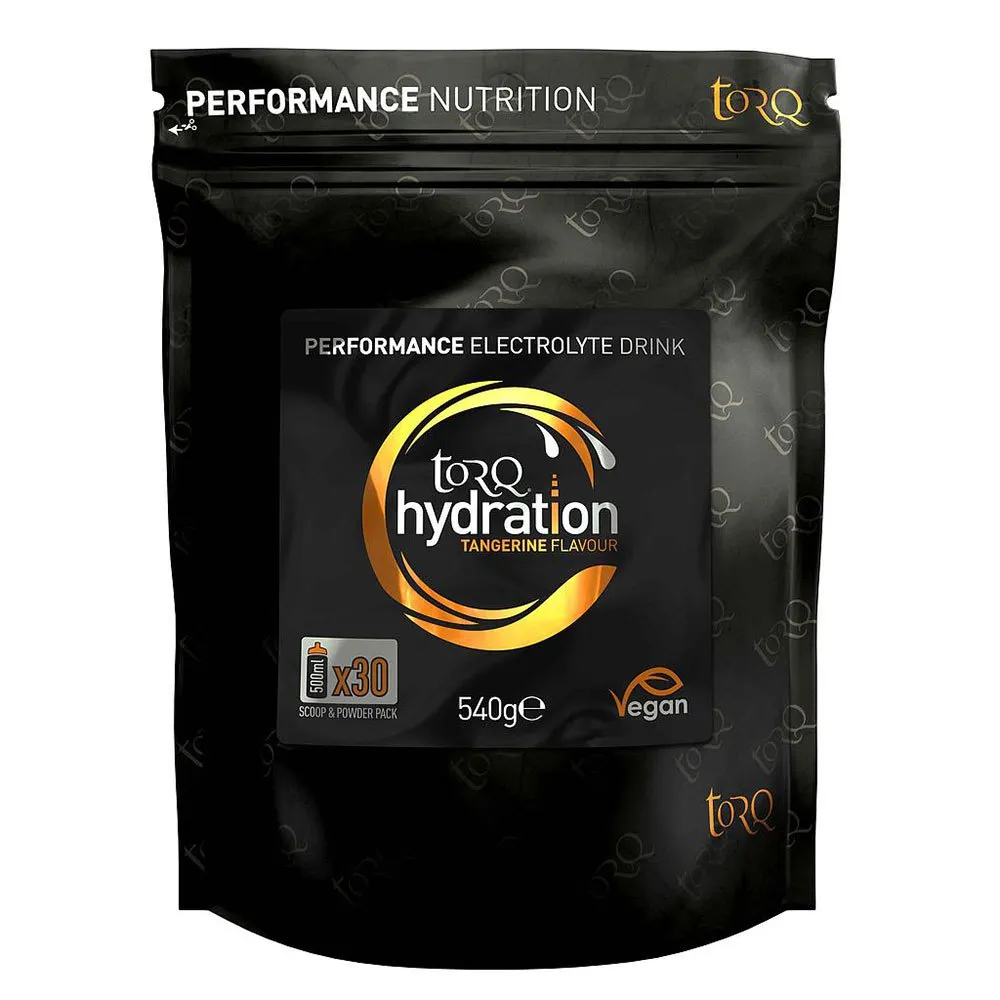 Torq Hydration Tabletten Mandarine 540g, Black, One Size Torq Hydration Tabletten Mandarine 540g, Black, One Size