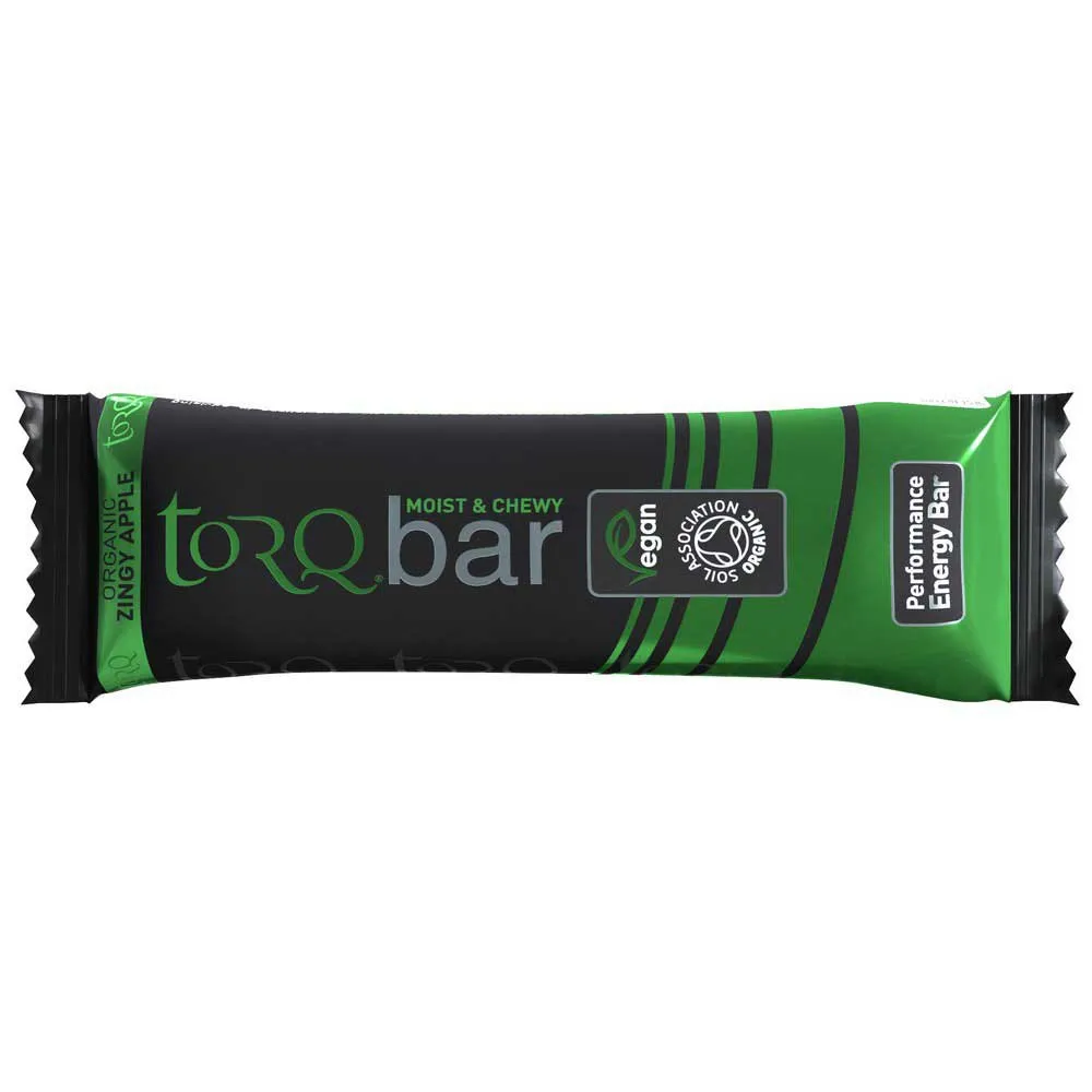 Torq Schachtel Mit Bio-energieriegeln Spritziger Apfel 45g 15 Einheiten, Black, One Size