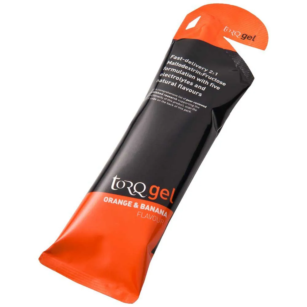 Torq Schachtel Mit Energiegelen Orange&banane 45g 15 Einheiten, One size Torq Schachtel Mit Energiegelen Orange&banane 45g 15 Einheiten, One size