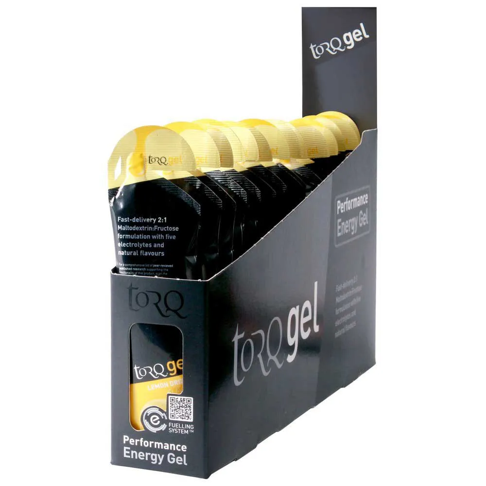 Torq Schachtel Mit Energiegelen Zitronenkuchen Mit Zuckerguss 45g 15 Einheiten, One size Torq Schachtel Mit Energiegelen Zitronenkuchen Mit Zuckerguss 45g 15 Einheiten, One size