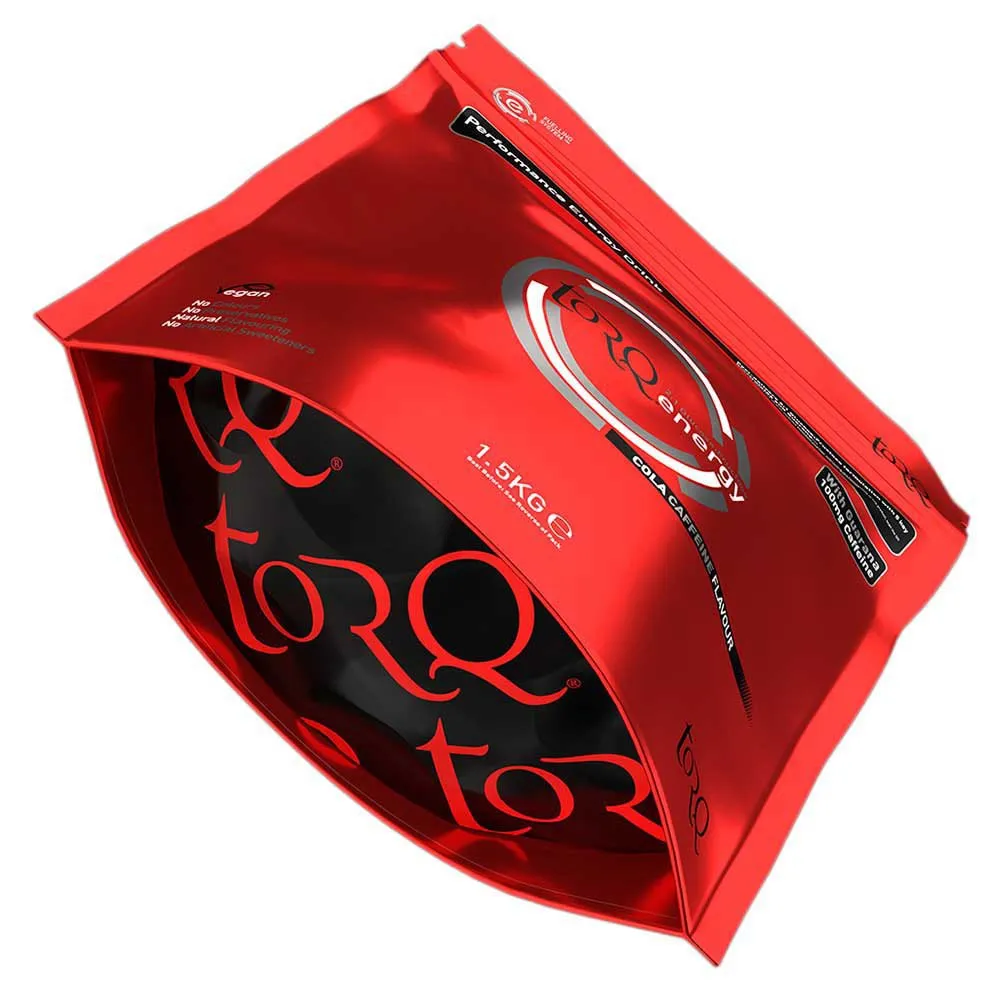 Torq With Powder Cola Energie Koffein 1500g, Red, One Size Torq With Powder Cola Energie Koffein 1500g, Red, One Size