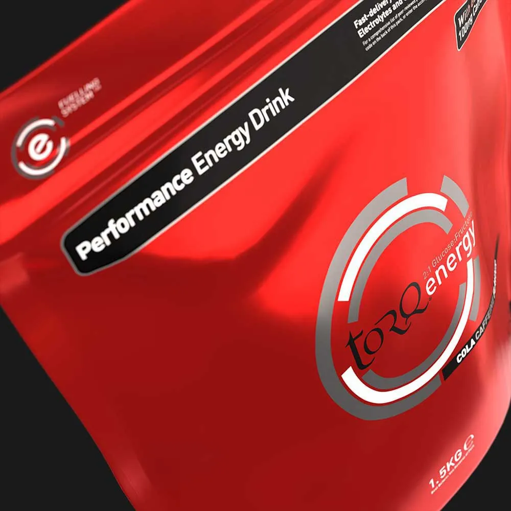 Torq With Powder Cola Energie Koffein 1500g, Red, One Size Torq With Powder Cola Energie Koffein 1500g, Red, One Size