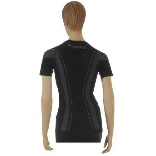 Touratech Allroad Compression Kurzarm-baselayer, Black Touratech Allroad Compression Kurzarm-baselayer, Black