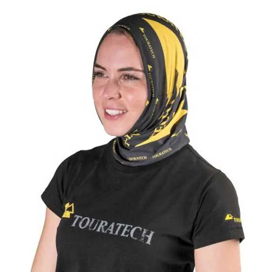 Touratech Logo Nackenwärmer, Black / yellow Touratech Logo Nackenwärmer, Black / yellow