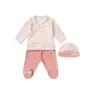 Tous Classic Langarm-set, Pink, 3MON