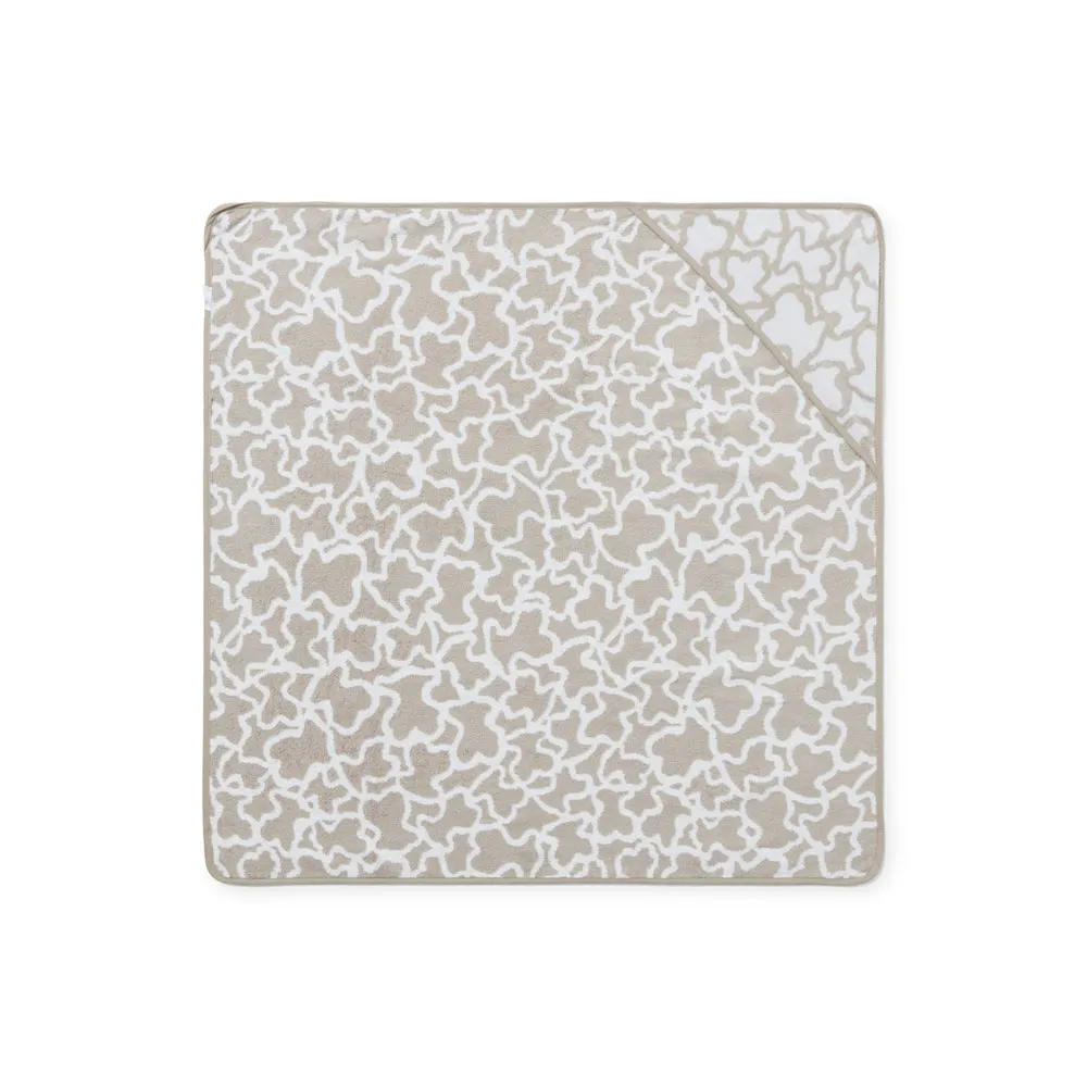 Tous Russisches Handtuch + Fäustling, Grey, One Size Tous Russisches Handtuch + Fäustling, Grey, One Size