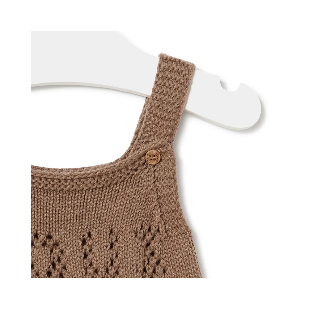 Tous Tricot Playsuit, Beige, 12MON Tous Tricot Playsuit, Beige, 12MON