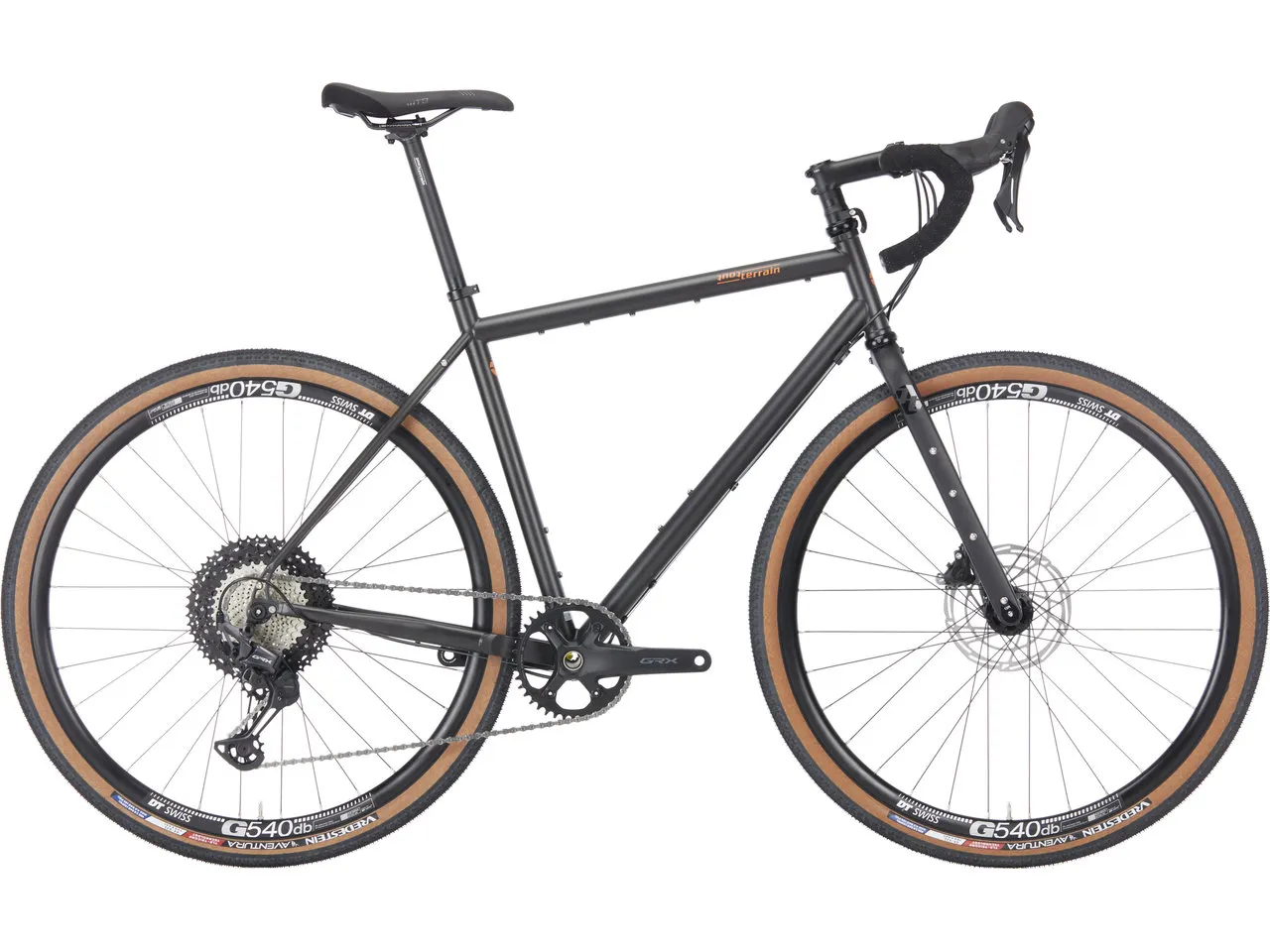 tout terrain Vasco GT 28 Select 3.3 28" Gravelbike - bc Edition, Schwarz-orange