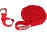 TowWhee Abschleppseil-Set mit Quick Loop mit Karabiner, Rot, one_size