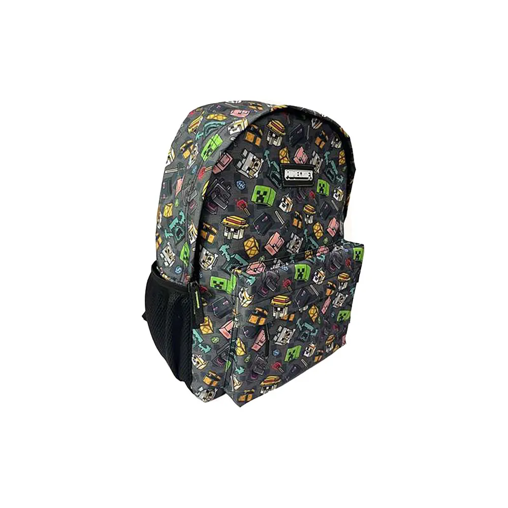 Toybags Minecraft Pixel 25 Auto-adaptierbarer Gepolsterter Rucksack, Multicolor Toybags Minecraft Pixel 25 Auto-adaptierbarer Gepolsterter Rucksack, Multicolor