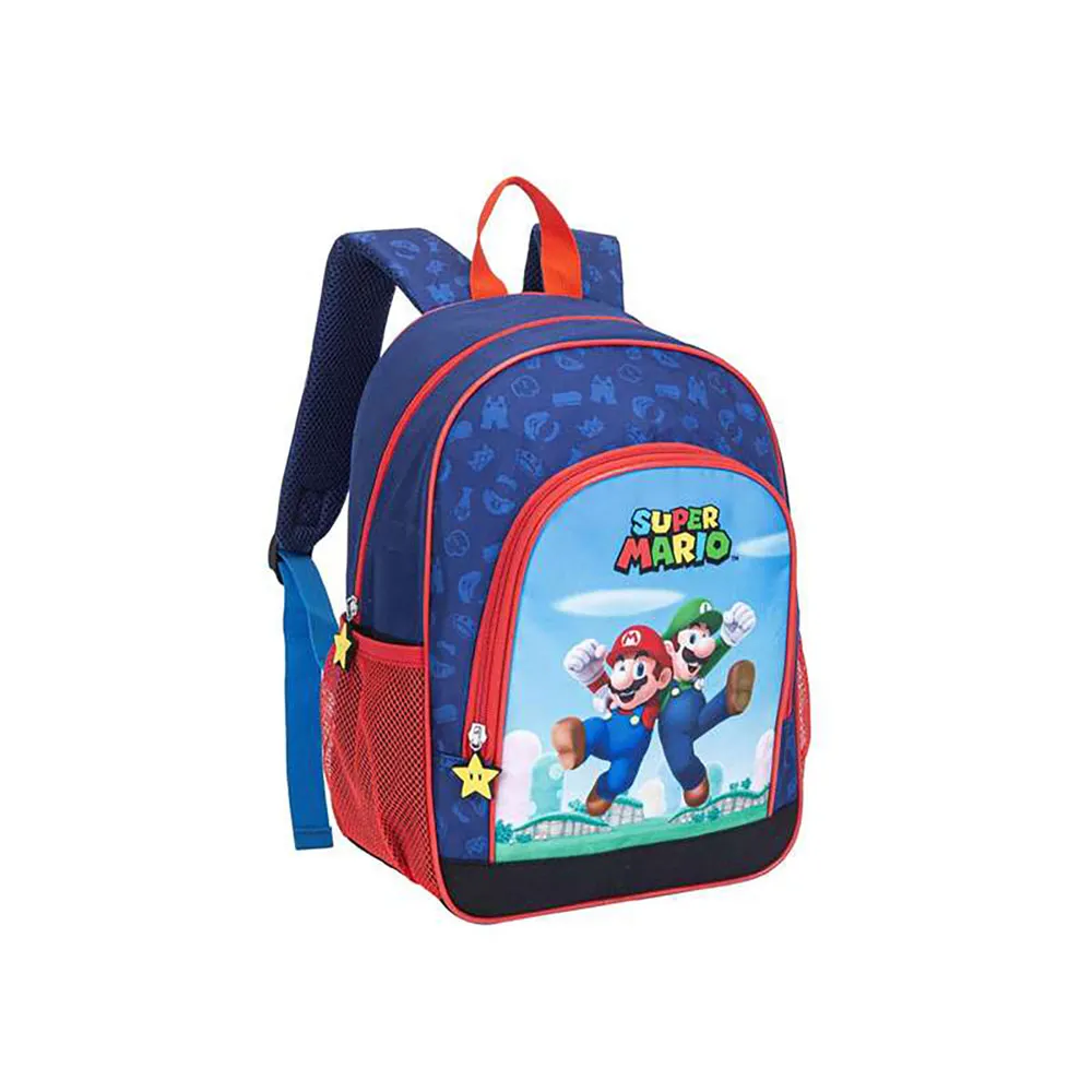 Toybags Super Mario 2 Seitentaschen Rucksack, Multicolor Toybags Super Mario 2 Seitentaschen Rucksack, Multicolor