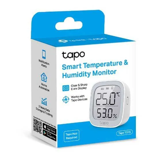 Tp-link Tapo T315 Thermometer, White, One Size Tp-link Tapo T315 Thermometer, White, One Size