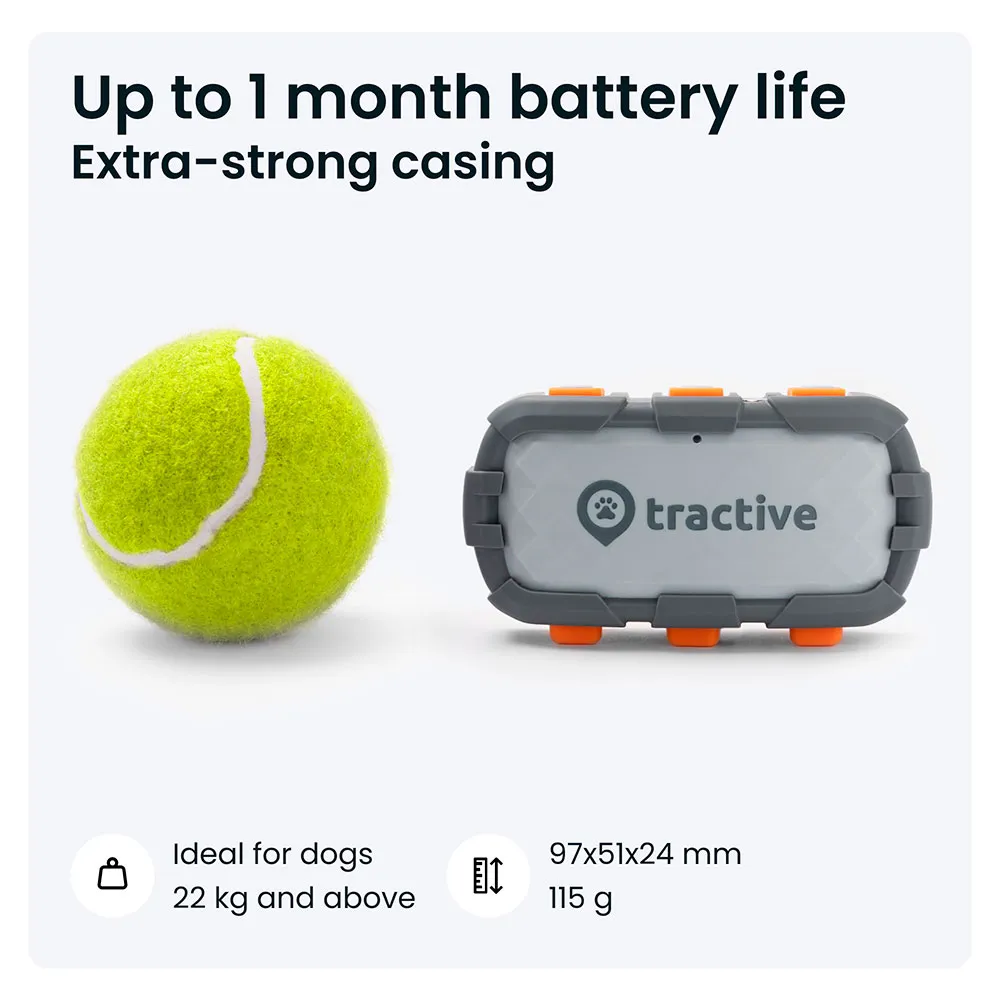 Tractive Adventure Dog Xl Gps-lokalisierer, Green, One Size Tractive Adventure Dog Xl Gps-lokalisierer, Green, One Size