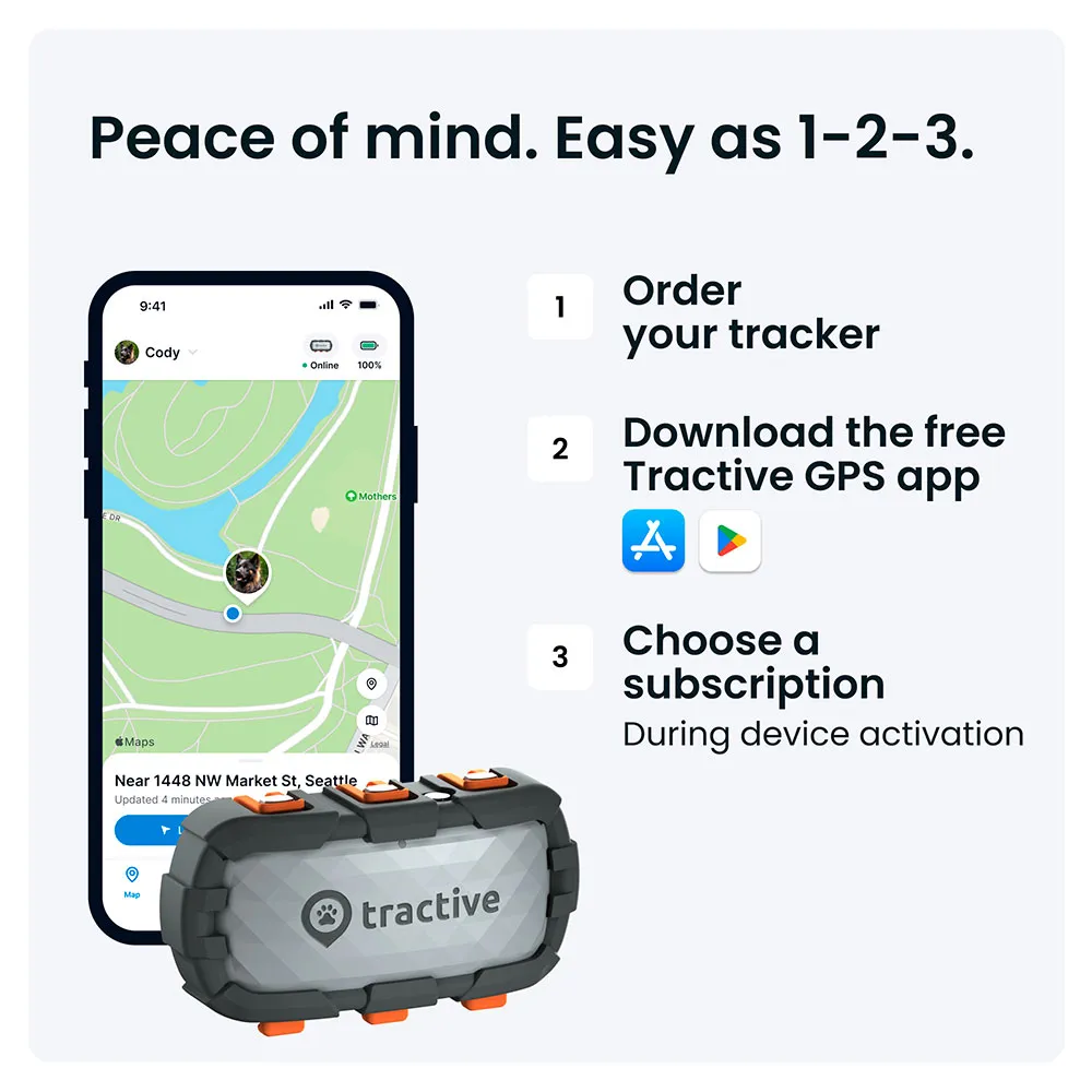 Tractive Adventure Dog Xl Gps-lokalisierer, Green, One Size Tractive Adventure Dog Xl Gps-lokalisierer, Green, One Size