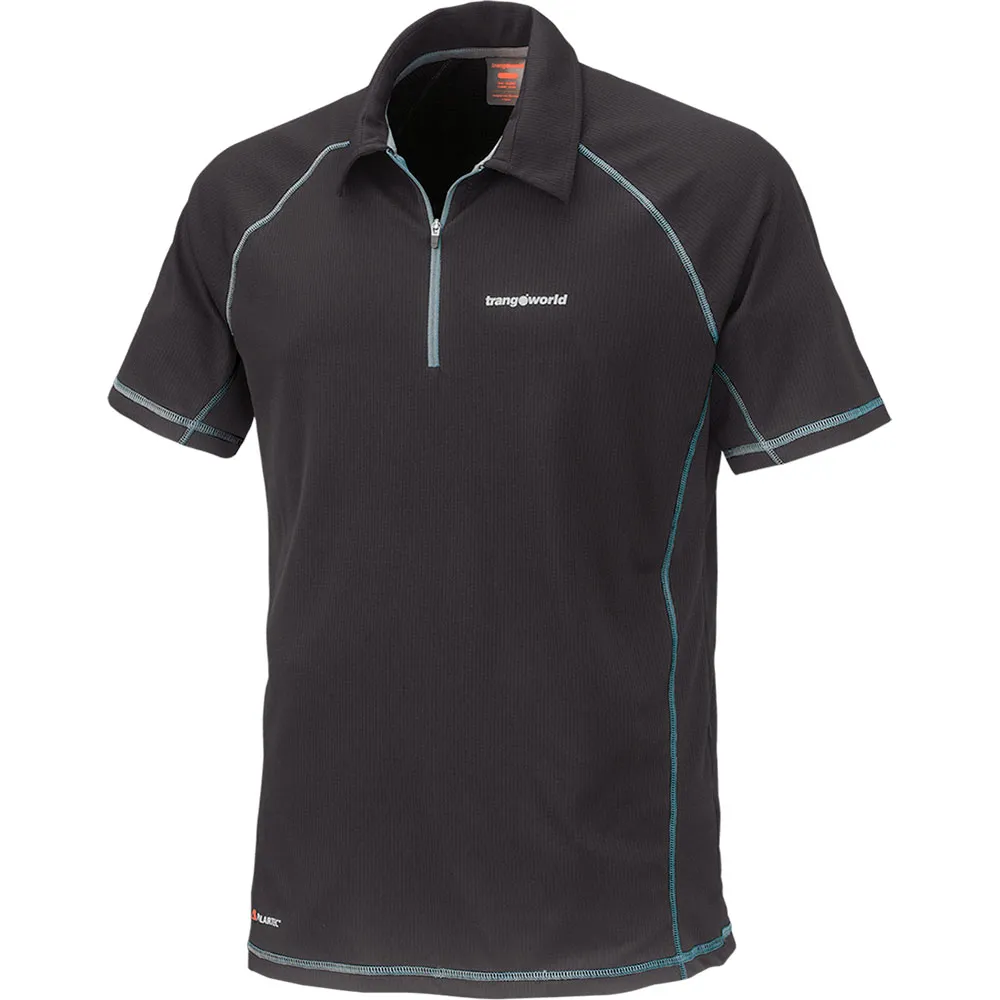 Trango Ercol Kurzarm-poloshirt, Black Trango Ercol Kurzarm-poloshirt, Black