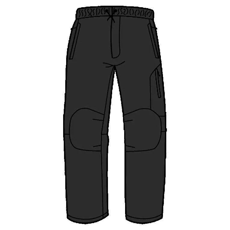 Trango Maves Hosen, Black / black, 4Y