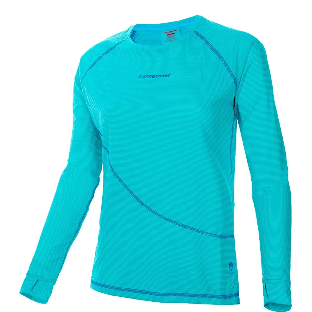 Trango Seira Langarm-t-shirt, Turquoise / dark blue Trango Seira Langarm-t-shirt, Turquoise / dark blue