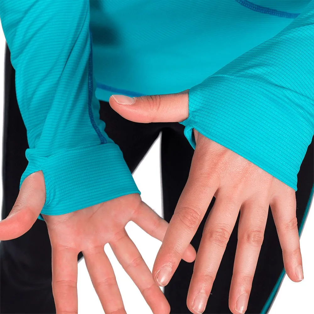Trango Seira Langarm-t-shirt, Turquoise / dark blue Trango Seira Langarm-t-shirt, Turquoise / dark blue
