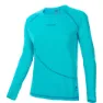 Trango Seira Langarm-t-shirt, Turquoise / dark blue