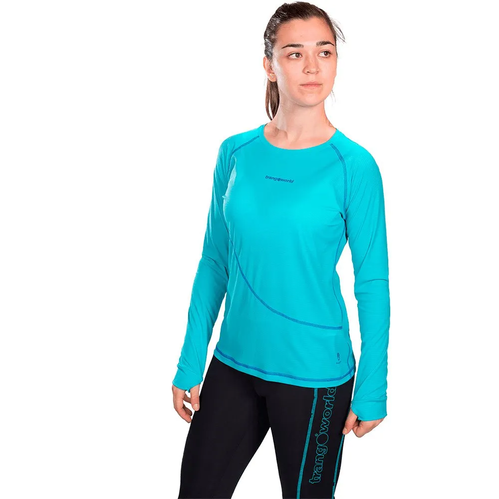 Trango Seira Langarm-t-shirt, Turquoise / dark blue Trango Seira Langarm-t-shirt, Turquoise / dark blue