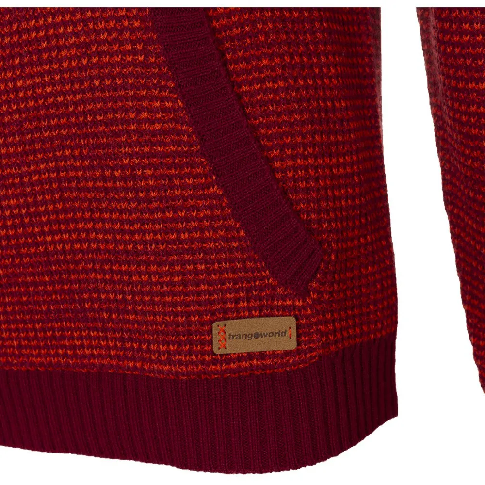 Trango Toscarri Reißverschlusspullover, Cabernet / red orange Trango Toscarri Reißverschlusspullover, Cabernet / red orange