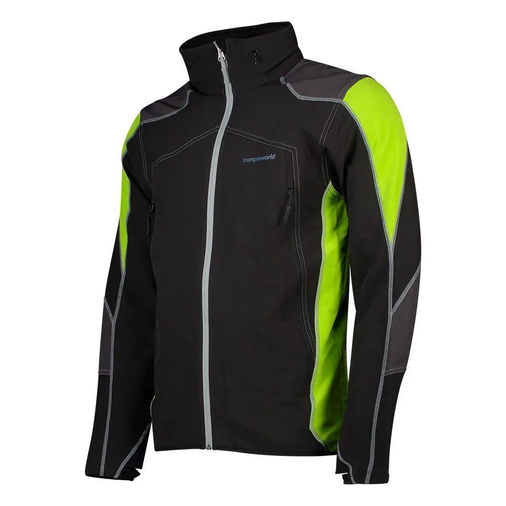 Trango Ulsan Softshelljacke, Black / acid green
