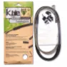 TRANSFIL Edelstahl-Bremsen-Set Campagnolo Ergopower Unisex, schwarz, TU