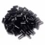 TRANSFIL Hüllenendstücke des selbsthemmenden hinteren Umwerfers (x100) Unisex, schwarz, 4mm