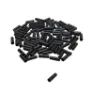 TRANSFIL Packung mit 100 Bremsmantel-Endstücken Unisex, schwarz, 5mm