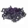 TRANSFIL Selbstblockierende Bremsmantel-Endstücke (x100) Unisex, schwarz, TU