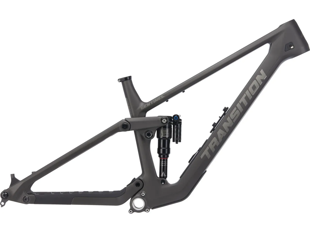 Transition Bikes Sentinel Carbon Rahmenkit Modell 2025, Grau, M Transition Bikes Sentinel Carbon Rahmenkit Modell 2025, Grau, M