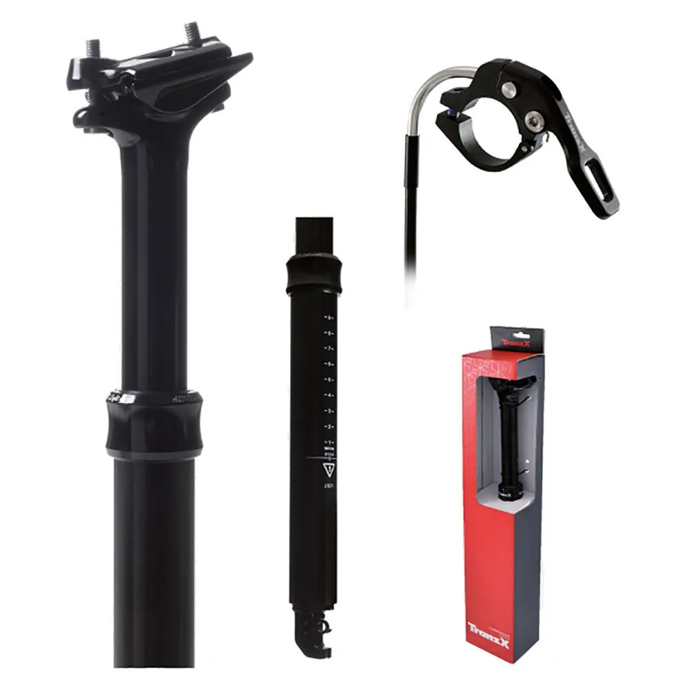 TranzX 100 Mm Internal Cable Teleskop-sattelstütze, Black, 256-356mm, 34.9mm TranzX 100 Mm Internal Cable Teleskop-sattelstütze, Black, 256-356mm, 34.9mm