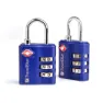 Travel Blue Tsa-zugelassenes Kofferschloss Mit 3-stelliger Zahlenkombination 2er-pack, Mix