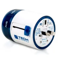 Travel Blue Twist & Slide+2 Usb Plug Adapter Travel Blue Twist & Slide+2 Usb Plug Adapter